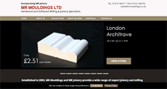 Desktop Screenshot of mrmouldings.co.uk